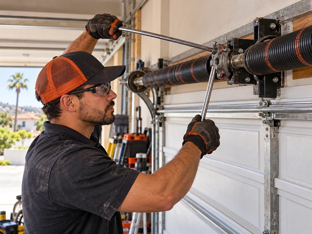 Garage Door Spring Repair illustration